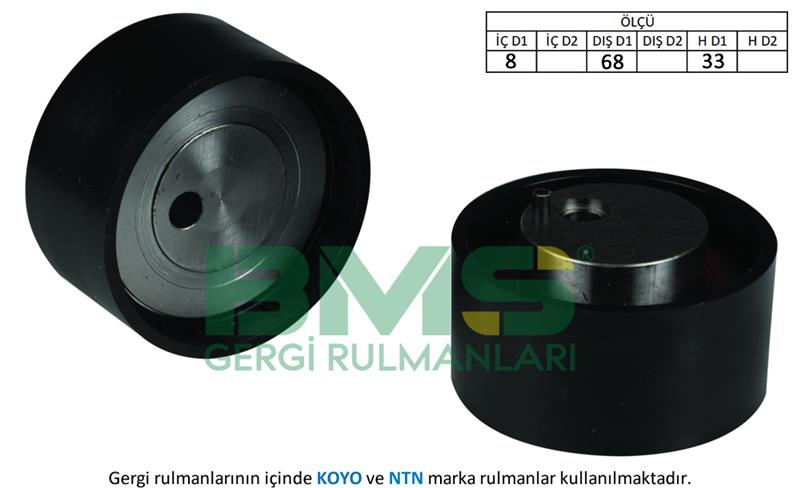 ALTERNATOR V KAYIS GERGI RULMANI MITSUBISHI CANTER 12> EURO5