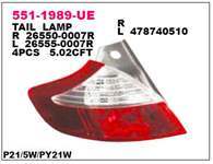 Stop Lambası Sol Duysuz Renault Megane 08-