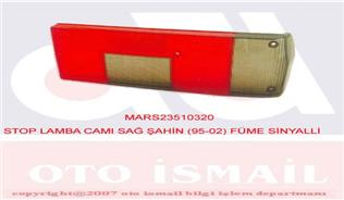 STOP LAMBA CAMI SAĞ ŞAHİN (95-02) FÜME SİNYALLİ