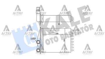 RADYATÖR KALORİFER VIVARO 02-14 / TRAFIC II 01-14 / MEKANİK