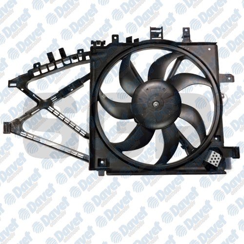 RADYATOR KLIMA FAN MOTORU DAVLUMBAZLI CORSA C 1.7DI 1.7DTI COMBO 1.7