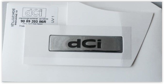 ARKA MONOGRAM YAZI DCİ (MGN IV-TALISMAN ARAÇLAR İÇİN)