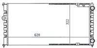 SU RADYATÖRÜ MEKANİK ( VW: POLO CLASIC 1.4 16V BBY - AFT 628×322×34 )