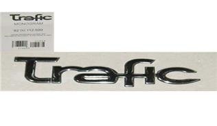 ARKA MONOGRAM YAZI TRAFIC