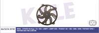 FAN  MOTOR KABLOLU (CITROEN: C4 - DS5 - JUMPY / PEUGEOT: 307 - 308 - 3008 - 5008 / PARTNER: TEPEE / PARTNER)