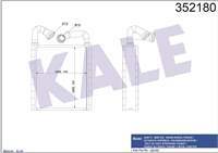 KALORIFER RADYATORU-DENSO TIP (VW CRAFTER 17-  GOLF 13-  PASSAT 15-  AUDI Q3 19- SEAT ATECA 16-  SKODA OCTAVIA 13-)