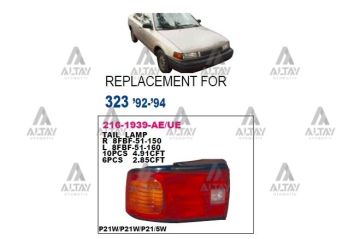 STOP LAMBASI 323  93-95 SEDAN DUYLU SAĞ