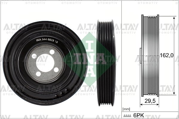 KASNAK KRANK FIAT EGEA / DOBLO / FIORINO / PUNTO / 500 / 500L OPEL ASTRA H / ASTRA J / COMBO C / ALFA ROMEO MITO 1.3JTD