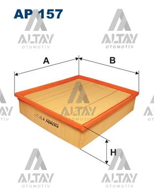 HAVA FİLTRESİ LT35 / SPRINTER / VITO 611 97-05 ANJ-AVR-AHD-OM.601-602-611