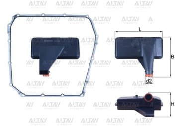 ŞANZIMAN YAĞ FİLTRESİ A4 / A5 / A6 / A7 / Q5 08=>