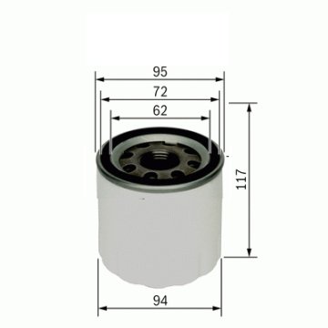 YAĞ FİLTRESİ H1 2.5 CRDI (02-)- SORENTO 2.5 CRDI (02-) x