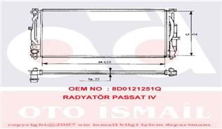 MOTOR RADYATORU PASSAT A4 A6 1,6 1,8T 1,9TDI 97>01