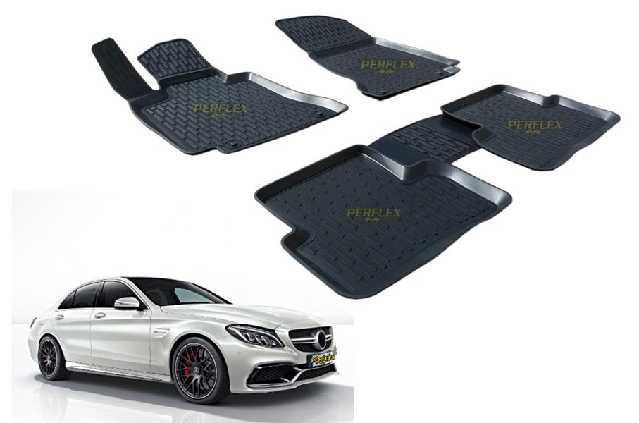 PASPAS 3D X-MAT HAVUZLU MERCEDES W205 C SERİSİ 15=> (BEJ)