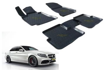 PASPAS 3D X-MAT HAVUZLU MERCEDES W205 C SERİSİ 15=> (BEJ)