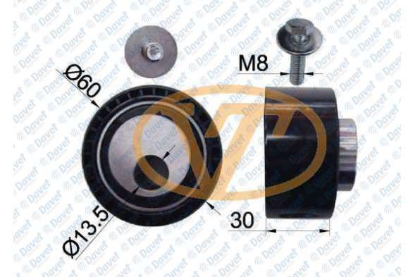 EKSANTRIK RULMANI BERLINGO C5 JUMPER XSARA DUCATO SCUDO P206 P306 P307 BOXER PARTNER 1.9D / 2.0HDI 98