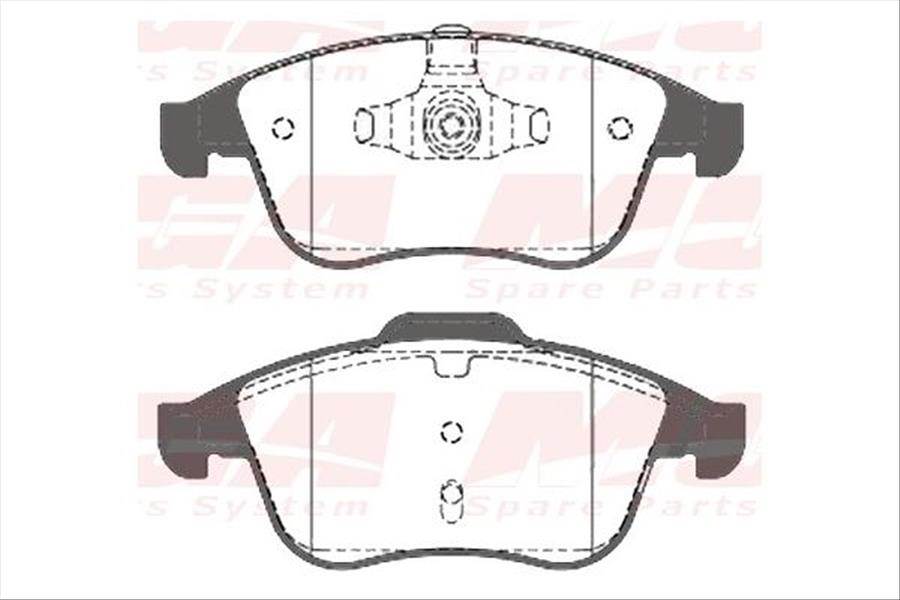 Fren Balatası On-(Renault : Latıtude 1.5 Dci 2010> / Renault : Laguna Iıı / Megane : Iıı Hb 2.0 Dci)