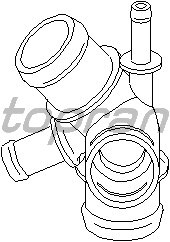 TERMOSTAT YUVASI FLANSI BORA-GOLF IV 1.9-1.8-1.6 2.0 96-06-A3-TT