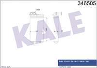 Kalorifer Radyatoru Mekanik (Peugeot 206 / 206 Cc / 206 Sw / 206+)