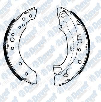 ARKA FREN BALATASI (PABUCLU) P1007 1,4 1,4HDI 04 / 05>C2 1,1 1,4 1,4HDI 09 / 03>C3 C3 II C3 PLURIEL 1,