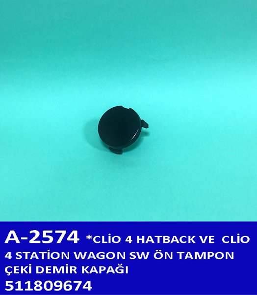 ÖN TAMPON ÇEKİ DEMİR KAPAĞI CLIO 4 (13-15)