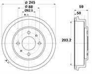 KAMPANA ARKA-(HYUNDAI: ACCENT 03>06 ''ADMIRE'' )