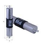 YAKIT FILTRESI BMW E36 E46 E39 E38 E31