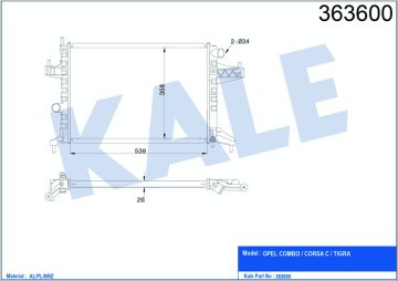 MOTOR SU RADYATORU (KLIMALI) Z14XE CORSA C TIGRA B