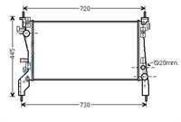 SU RADYATORU ( FIAT : FIORINO 1.3JTD 07- / PEUGEOT : PARTNER TEPEE 1.4 HDI 08 - / CITROEN : NEMO 1.4 HDI 08- ) Mekanik