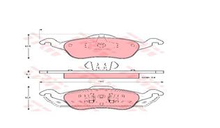 ON FREN BALATASI FOCUS 1,6 16V / 1,8 16V / 1,8TDCI / 2,016V 98>04