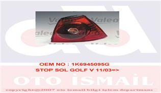 STOP (DIŞ) SOL GOLF V 10/03>