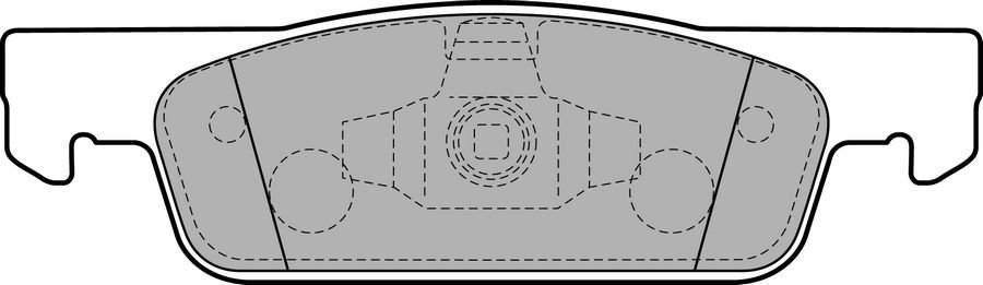 ON FREN BALATASI (TK) CLIO IV LOGAN II SANDERO II LOGAN MCV (GENISLIK 140 MM/YUKSEKLIK 40/42 MM-KALINLIK 18 MM)