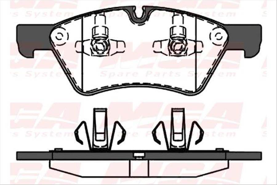 FREN BALATASI ON (MERCEDES: M-CLASS W164 05-)