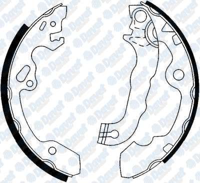 ARKA FREN BALATASI (PABUC) FOCUS I 1,4 16V / 1,6 16V / 1,8 16V 98>04