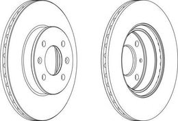 Ön Fren Aynası Getz 1.1-1.3 12V-1.6 16V 02>1.5Td Crdı 12V 03>(256X19X4Dlxhavalı)