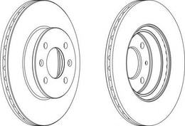 Ön Fren Aynası Getz 1.1-1.3 12V-1.6 16V 02>1.5Td Crdı 12V 03>(256X19X4Dlxhavalı)