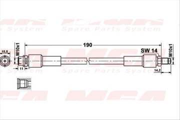 Fren Hortumu Arka (Audı:A8 02-10)