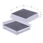 POLEN FILTRESI (KARBONLU) ML-CLASS W163 98>05