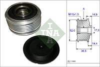 Alternator Kasnagı W169 04>12 W245 05>11