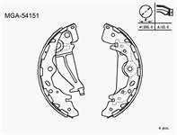 Kampana Balata Levyelı ( Hyundaı: Starex H1 08 - 13)