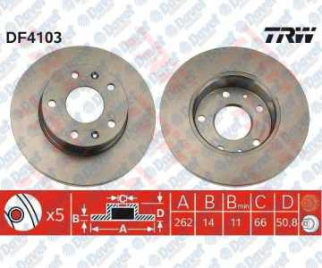 Fren Dıskı On Duz 262Mm Land Rover Freelander ####