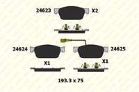 ON FREN BALATASI TRANSPORTER T5 / T6 1,9 2,0TDI 03>