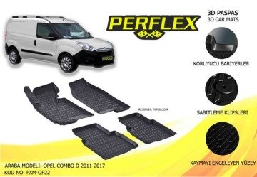 PASPAS 3D HAVUZLU X-MAT COMBO D - DOBLO III 2011-2017