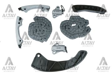 EKSANTRİK ZİNCİR SETİ ACCENT 06-11 ERA / BLUE 11-20 / GETZ 06-11 / CERATO 04-09 / RIO 06-11 / I-20 09-20 / I-30 07-11 / ELANTRA 16-18 / DİZEL (D4FA - D4FB - D4FC) / (8 PARÇA)
