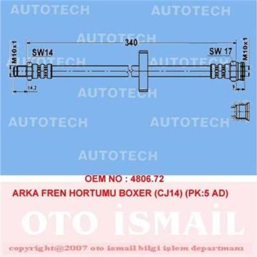 ARKA FREN HORTUMU BOXER (CJ14) (PK:5 AD)