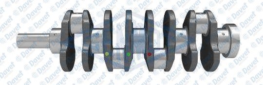 KRANK FORD RANGER 2.5D/2.5TD