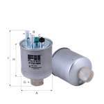 MAZOT FILTRESI KANGOO III LAGUNA III LATITUDE TWINGO CLIO 1,5DCI / 2,0DCI 08>