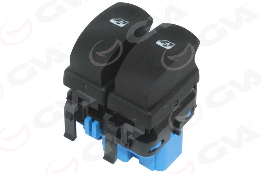 CAM AÇMA ANAHTARI ÖN SOL ÇİFTLİ RENAULT CLIO III(10 FİŞLİ)(MAVİ)