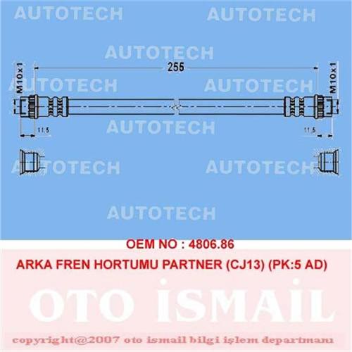 ARKA FREN HORTUMU PARTNER (CJ13) (PK:5 AD)