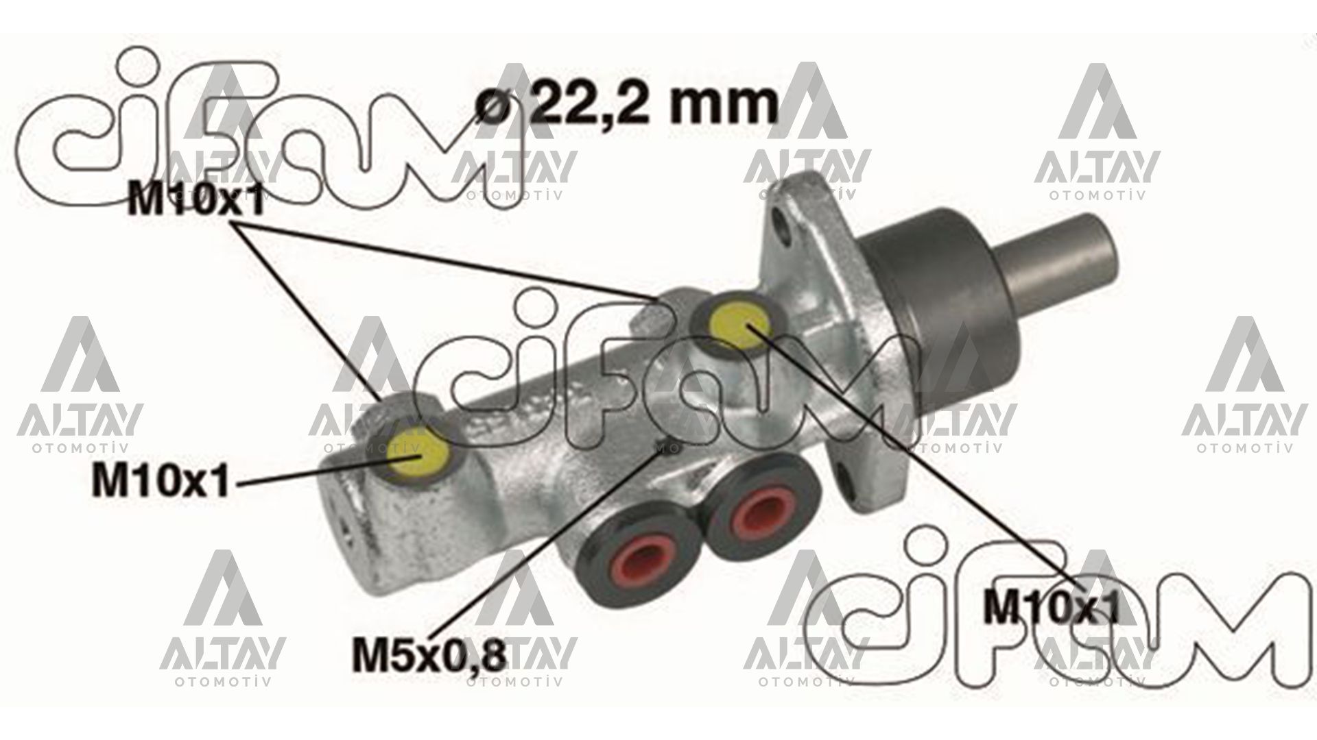 FREN ANA MERKEZ DOBLO / ALBEA 1.2-1.6-1.3JTD ABSSİZ 22mm
