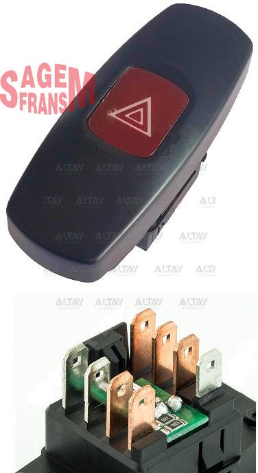 DÖRTLÜ FLAŞÖR DÜĞMESİ MAREA / BRAVO